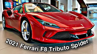 2021 Ferrari F8 Tributo Spider is $500000 *PIECE OF ART* Walkaround Review In [4K]