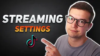 BEST TikTok Live Studio Streaming SETTINGS 2024 (NO LAG)