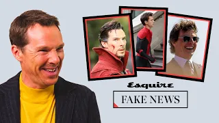 Benedict Cumberbatch Cracks Out Joker Impression & Addresses Tom Cruise Marvel Rumours | FAKE NEWS