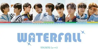 YOUNITE - WATERFALL Lyrics (유나이트 WATERFALL 가사) (Color Coded Lyrics)