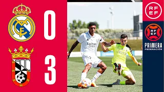 RESUMEN #PrimeraFederación | Real Madrid-Castilla 0-3 AD Ceuta FC | Grupo 1 | Jornada 35