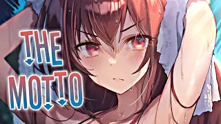 ｢Nightcore」➸ The Motto ➸ Tiësto & Ava Max ♫ [Lyrics]