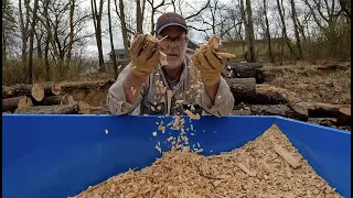 YOU SUGGESTED THIS! I'm Thrilled with Results, Chipping Waste from the Sawmill