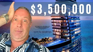 Touring the Most Luxury Building in Miami 2022. Aston Martin Residences