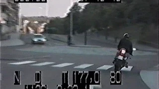 Police Chase - Suzuki SV1000S vs Swedish Police