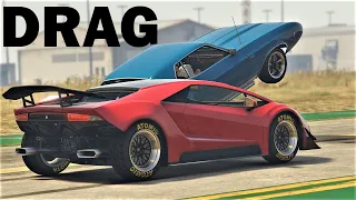 Drag Racing With Our Crew Members In GTA Online