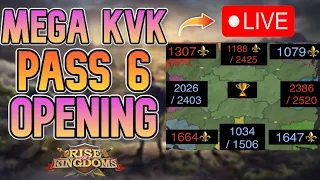 1079/1647/1307/1188 PASS 6 OPENING!  | Rise of Kingdoms