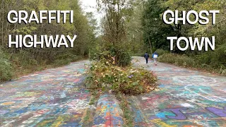 Exploring the Abandoned Graffiti Highway and Ghost Town of Centralia, Pennsylvania