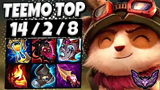 Teemo vs Kennen [ TOP ] Lol Korea Master Patch 14.8 ✅