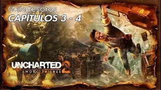 Uncharted 2 guía tesoros CAPÍTULOS 3 - 4