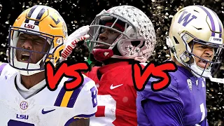 Marvin Harrison Jr. vs Malik Nabers vs Rome Odunze: Ranking Top WRs In 2024 NFL Draft