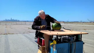 Zapping a Watermelon with Lightning