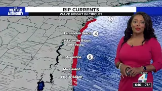 Weather Authority Meteorologist Jenese Harris warns of dangerous rip current this weekend