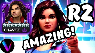 Way better than I imagined!  My 3rd Rank 2, 7 Star America Chavez Rank-up & Gameplay How to play