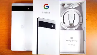 Chalk Google Pixel 6a Unboxing!