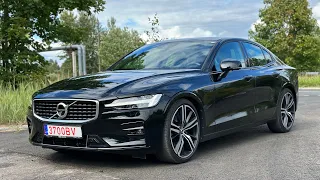 Быстрый Швед. Чёрное на чёрном. Volvo S60 T5 R-Design. Bowers & Wilkins. Псков.