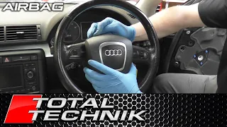 How to Remove Airbag - Audi A4 S4 RS4 - B7 2005-2008 - TOTAL TECHNIK