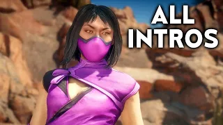 MORTAL KOMBAT 11 Mileena All Intros Dialogue Character Banter MK11