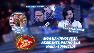 Mga Na-Involve sa Vehicular Accident, Paano Naka-survive? | Bawal Judgmental | September 18, 2020