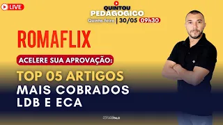 Top 5 Artigos Mais Cobrados na LDB e ECA