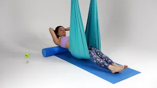 Fly Yoga и МФР для начинающих  Комплекс 2