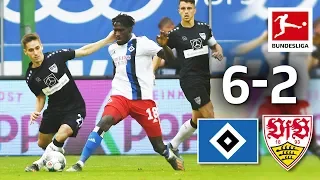 8-Goal Spectacle in Hamburg - Hamburger SV vs. VfB Stuttgart I 6-2 I All Goals