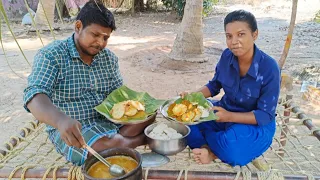 கில்லி போட்ட மிளகாய் தண்ணி சாம்பாருக்கு இட்லி சூப்பரா இருக்கும்|idli with sambar dal in tamil eating