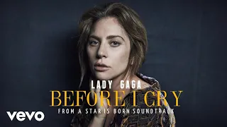 Lady Gaga - Before I Cry (Lyric Video)