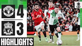 Reds exit to last-minute winner | Man Utd 4-3 Liverpool | Highlights