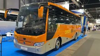 2023 Temsa MD 9 Coach Bus Interior and Exterior FIAA 2022 Madrid Ifema