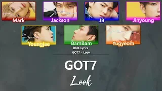 GOT7 - Look (Colour-Coded Han|Rom|Eng Lyrics)