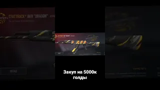 закуп на 5000к голды