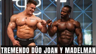 Joan Pradells y Madelman Hermanos de Hierros + Chris Bumstead estado físico Actual + Brandon Harding