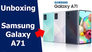 Galaxy A71 - Unboxing / Impressões Iniciais do Smartphone da Samsung