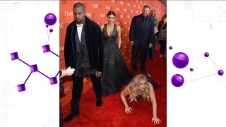 Comedian Amy Schumer Pranks Kanye West, Kim Kardashian on Red Carpet