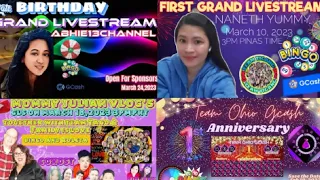 Welcome my live stream paangat support premier w/gcash