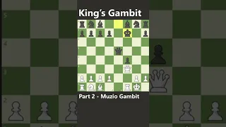 Triple Sacrifice (King's Gambit: Muzio Variation)