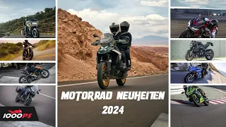 Motorrad Neuheiten 2024 im Überblick - 1000PS Live MIttagspause