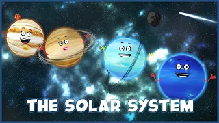 Our Solar System Song  | Planets  | Solar System Facts | Asteroid belt | Fun Learning Music