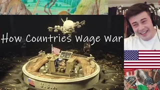 American Reacts How Countries Fight Their Wars