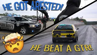 Fist Fight At The Dragstrip! | Fastest Kia Stinger In The World