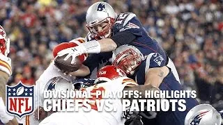 Chiefs vs. Patriots | Divisional Playoff Highlights | NFL