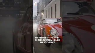 Watch: This 1962 Ferrari Becomes The Most Expensive Car Sold in 2023