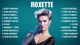 Roxette Top Hits Popular Songs   Top 10 Song Collection