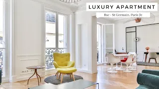 Luxury Paris Apartment Tour 3 Bedrooms | Haussmannien Style - Paris 7th | PARISRENTAL - REF.60860