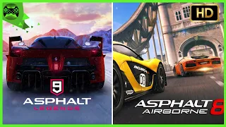 Asphalt 8 Vs Asphalt 9 Graphics Comparison Part 1