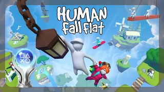 Todos os troféus do jogo Human fall flat