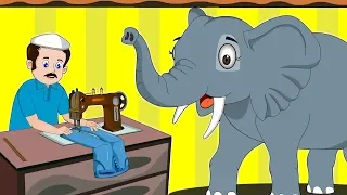 Hindi stories | Tailor & Elephant (दर्जी और हाथी) Hindi Kahaniya