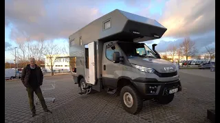 Exploryx 4x4 motorhome Iveco Daily Offroad expedition vehicle 2021 in the Free State