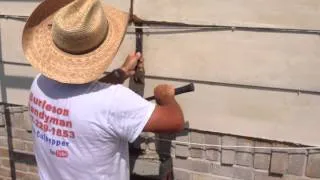 Burleson Handyman How to patch lap siding